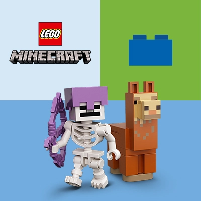 Entdecke LEGO® Minecraft Sets im duo Shop